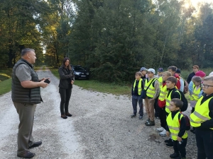Wyjazd na zajęcia przyrodniczo-leśne klas 4 i 5a