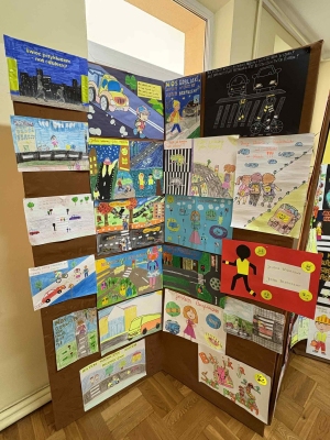 Konkurs plastyczny pn. „Jestem widoczny – jestem bezpieczny”