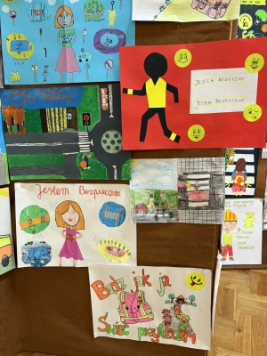 Konkurs plastyczny pn. „Jestem widoczny – jestem bezpieczny”