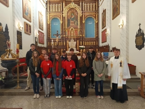 Nowi wolontariusze Szkolnego Koła Caritas