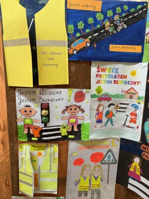 Konkurs plastyczny pn. „Jestem widoczny – jestem bezpieczny”