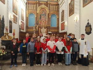 Nowi wolontariusze Szkolnego Koła Caritas