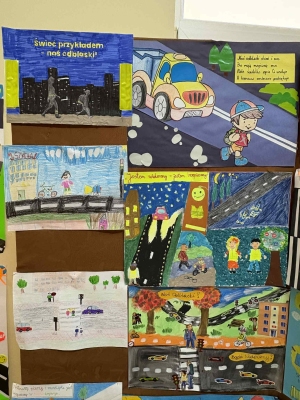 Konkurs plastyczny pn. „Jestem widoczny – jestem bezpieczny”