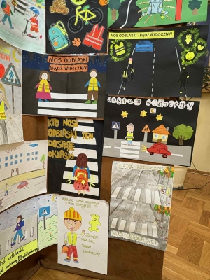 Konkurs plastyczny pn. „Jestem widoczny – jestem bezpieczny”