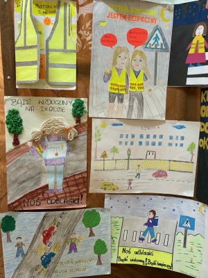 Konkurs plastyczny pn. „Jestem widoczny – jestem bezpieczny”