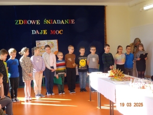 ,,Zdrowe śniadanie daje moc''-projekt kl.I-III