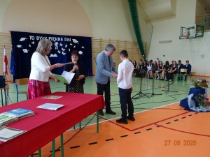Uroczystość zakończenia Roku Szkolnego 
2024-2025