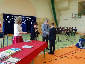 Uroczystość zakończenia Roku Szkolnego 
2024-2025