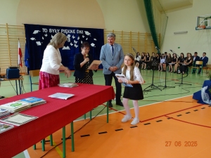 Uroczystość zakończenia Roku Szkolnego 
2024-2025