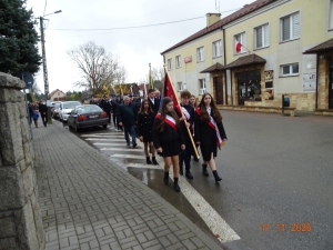 Gminne obchody 107. rocznicy odzyskania 
przez Polskę niepodległości