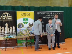 V Turniej Szachowy o Puchar Wójta Gminy Gręboszów