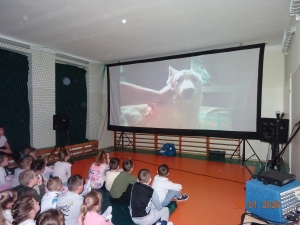 Projekcja filmu pt. ,,O psie, który jeździł koleją''