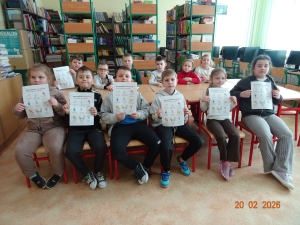 Pierwsza wizyta w szkolnej bibliotece