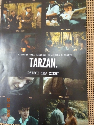 Udział kl. VII-VIII w projekcji filmu 
,,Tarzan. Dzieci tej ziemi''