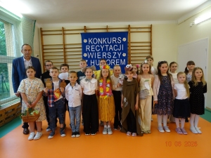  ,,Konkurs Recytacji Wierszy z Humorem''-kl. I-III