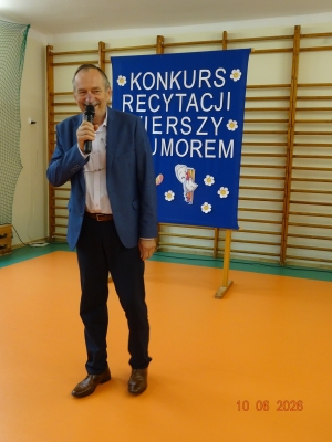  ,,Konkurs Recytacji Wierszy z Humorem''-kl. I-III