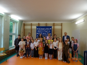 ,,Konkurs Recytacji Wierszy z Humorem''-kl. I-III