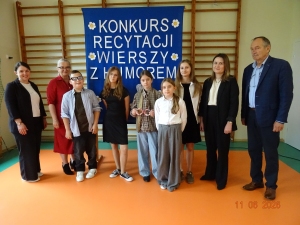 ,,Konkurs Recytacji Wierszy z Humorem''-kl. IV-VIII