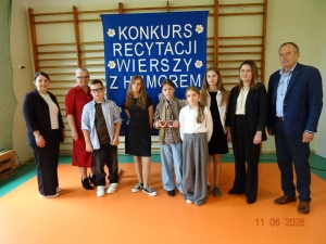  ,,Konkurs Recytacji Wierszy z Humorem''-kl. IV-VIII