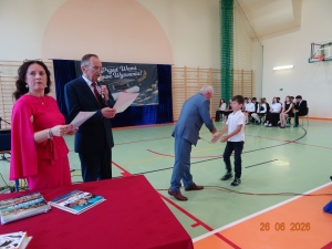 Uroczystość zakończenia Roku Szkolnego 2025-2026