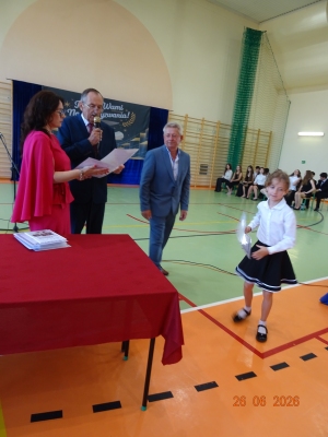 Uroczystość zakończenia Roku Szkolnego 2025-2026