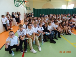 Uroczystość zakończenia Roku Szkolnego 2025-2026