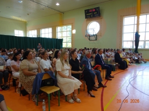 Uroczystość zakończenia Roku Szkolnego 2025-2026