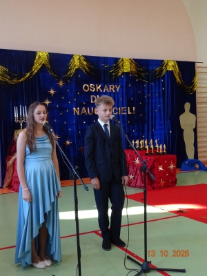,,Oskary dla Nauczycieli''-poranek z okazji Dnia Edukacji Narodowej