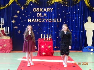 ,,Oskary dla Nauczycieli''-poranek z okazji Dnia Edukacji Narodowej