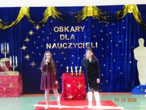 ,,Oskary dla Nauczycieli''-poranek z okazji Dnia Edukacji Narodowej