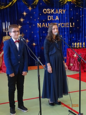 ,,Oskary dla Nauczycieli''-poranek z okazji Dnia Edukacji Narodowej