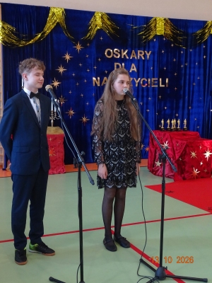 ,,Oskary dla Nauczycieli''-poranek z okazji Dnia Edukacji Narodowej
