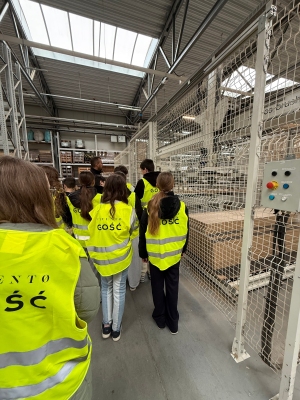 Lekcja doradztwa zawodowego 
w zakładzie produkcyjnym VIVENTO