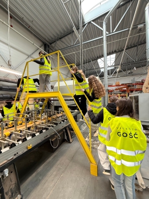 Lekcja doradztwa zawodowego 
w zakładzie produkcyjnym VIVENTO