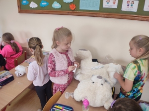 Akcja Miś 
pn. „Nie bij mnie. Kochaj mnie”.