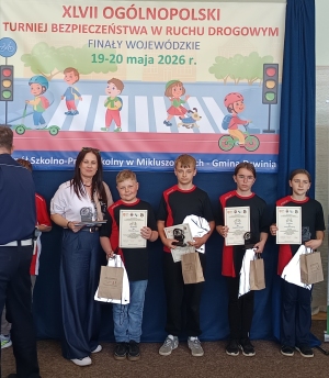 Finał Wojewódzki XLVII Ogólnopolskiego Turnieju Bezpieczeństwa w Ruchu Drogowym dla uczniów szkół podstawowych