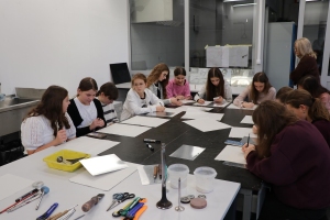 Warsztaty w Pracowni Wklęsłodruku ASP w Krakowie