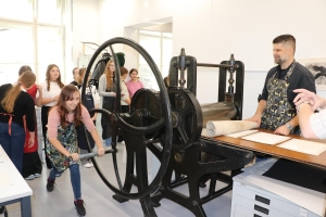 Warsztaty w Pracowni Wklęsłodruku ASP w Krakowie