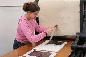 Warsztaty w Pracowni Wklęsłodruku ASP w Krakowie