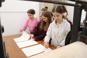 Warsztaty w Pracowni Wklęsłodruku ASP w Krakowie