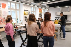 Warsztaty w Pracowni Wklęsłodruku ASP w Krakowie