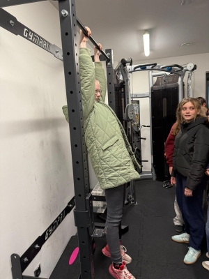 Uczniowie klasy VII i VIII 
w Straży Pożarnej