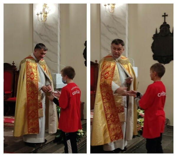 Nowi wolontariusze Szkolnego Koła Caritas