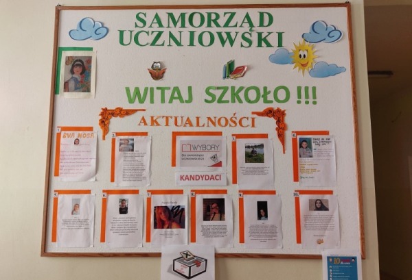 Wybory do Samorządu  Uczniowskiego