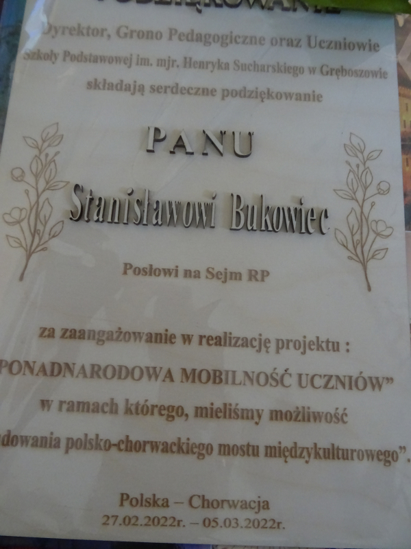 "Ponadnarodowa Mobilność Uczniów" - 
podsumowanie projektu