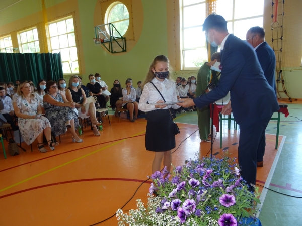 Uroczystość zakończenia roku szkolnego  