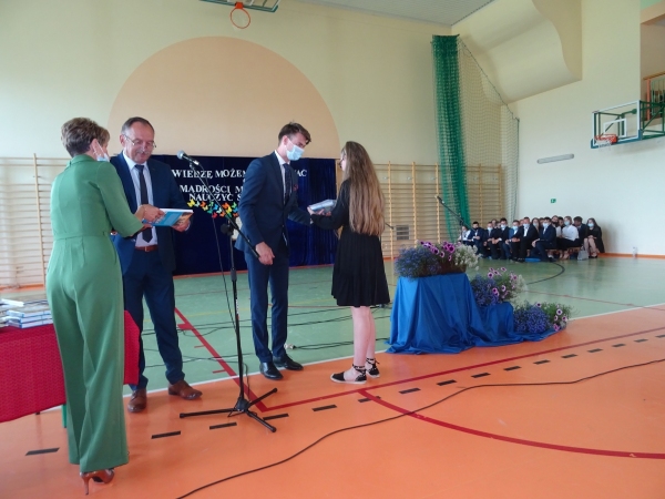 Uroczystość zakończenia roku szkolnego  