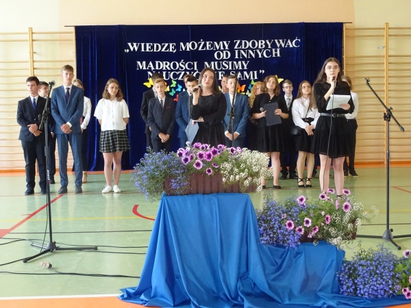 Uroczystość zakończenia roku szkolnego  