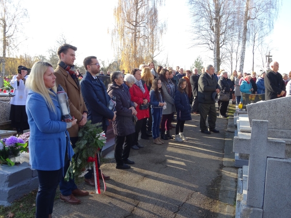        Święto Niepodległości i 75. rocznica              
 pogrzebu Stefanii Łackiej - kandydatki 
na ołtarze