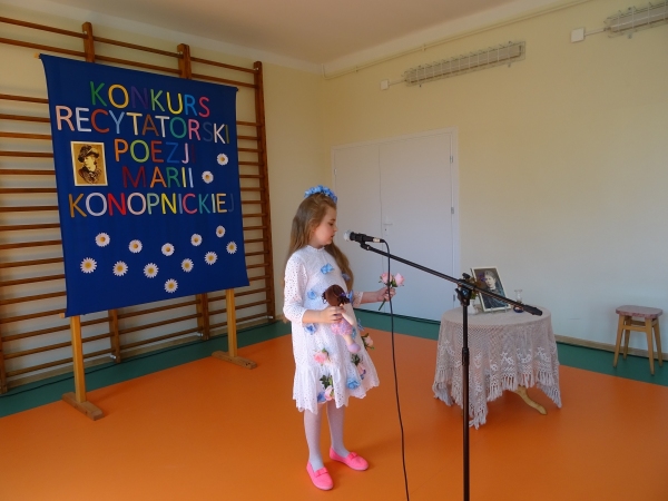 Konkurs Recytatorski 
Poezji Marii Konopnickiej